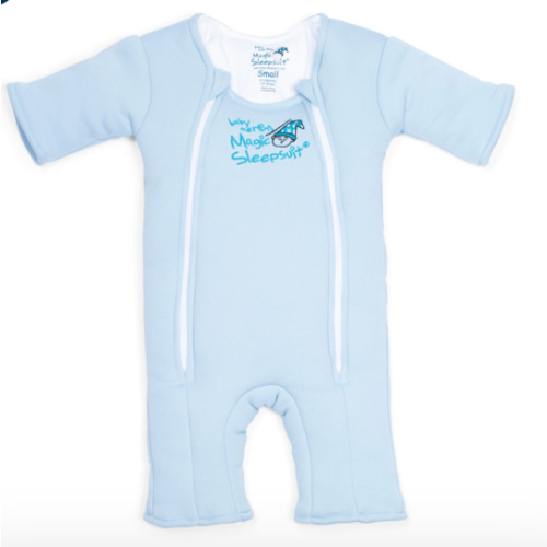 Blue Baby Merlin’s Magic Sleepsuit – 100% Cotton for Better Baby Sleep