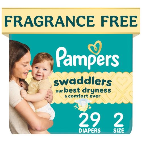 Pampers Swaddlers Sensitive Disposable Diapers - Size 2 - 29ct