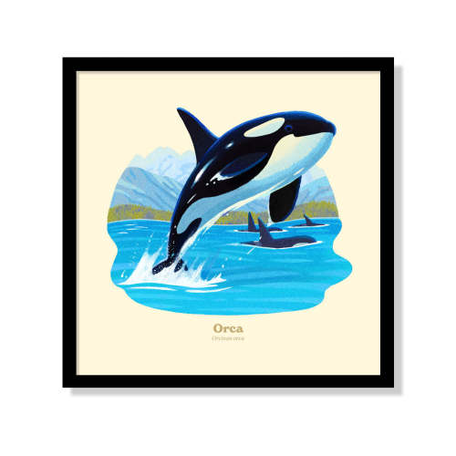 Orca National Park Alphabet Print – Fifty-Nine Parks