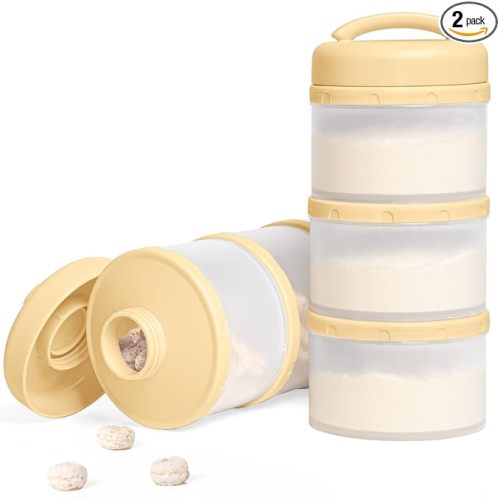 Termichy Milk Powder Formula Dispenser (Yellow)