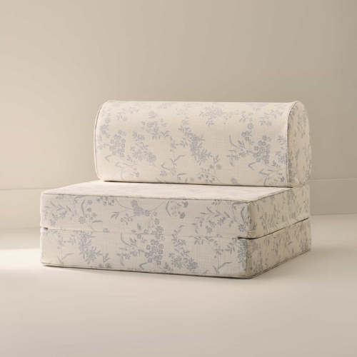 Ivory & Sky Blue Floral Modular Couch | Kit | House of Noa