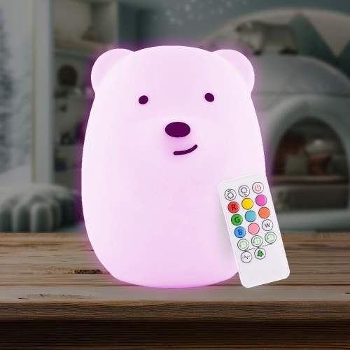 LumiPets® Benny the Bear- Children's Touch Night Light - Lumieworld
