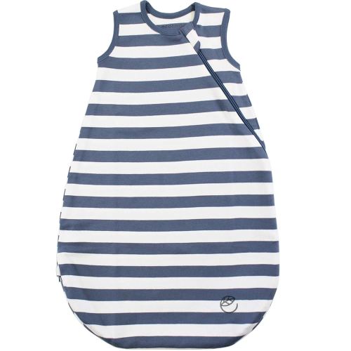 Ecolino Organic Cotton Baby Sleep Sack - 2-Way Zipper Baby Wearable Blanket - Toddler Sleeping Bag Sack - 18-36 Months - Deep Blue