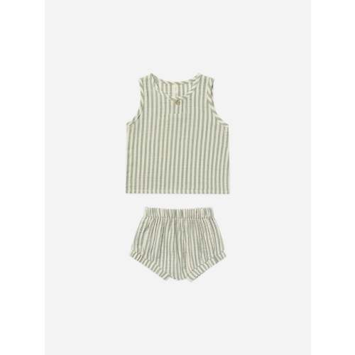 Baby Tank Set || Summer Stripe
