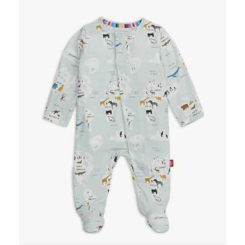 Size 0-3 mo Magnetic Footie – Sea the World