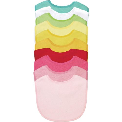green sprouts Stay-dry Baby Bibs - Pink