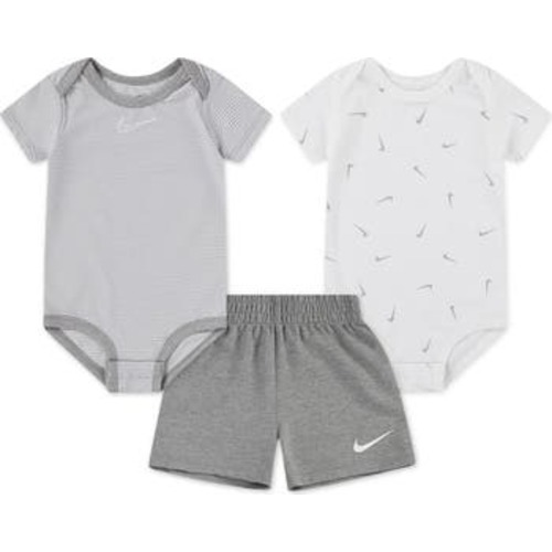 Stripe Swooshfetti 2-Pack Bodysuits & Shorts Set, 12M