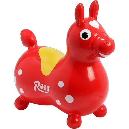 GYMNIC Rody Bounce Horse Red