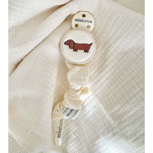 Bestie Pacifier Clip · Minicoton