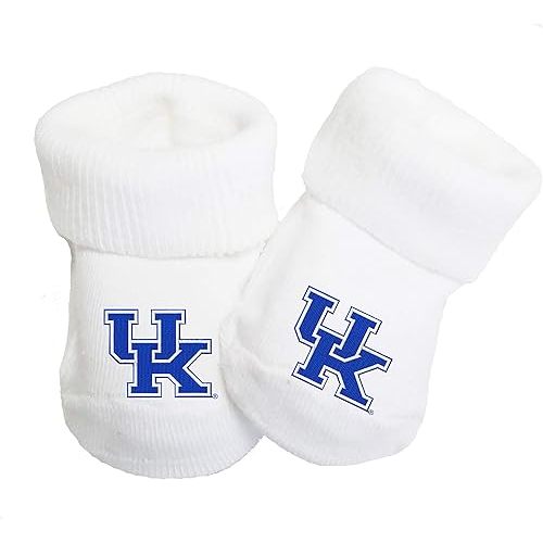 Kentucky Wildcats Collegiate Licensed Baby Toe Bootie Socks 0-9 Months