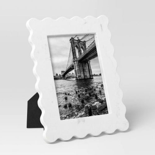 5"x7" Marble/stone Table Picture Frame - Threshold™