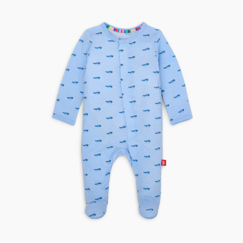 Magnetic Me Modal Magnetic Footie - Baby Got Track, 0-3 M