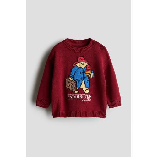 JACQUARD-KNIT SWEATER