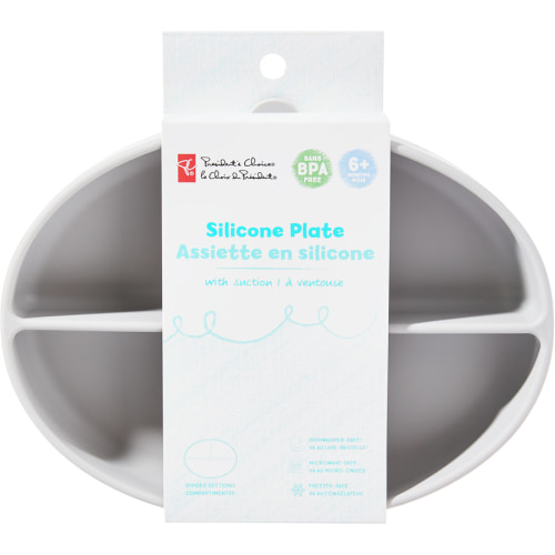 Silicone Plate with Suction