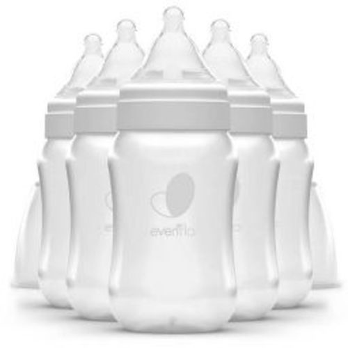 Evenflo 6pk Balance Wide-Neck Anti-Colic Baby Bottles - 9oz