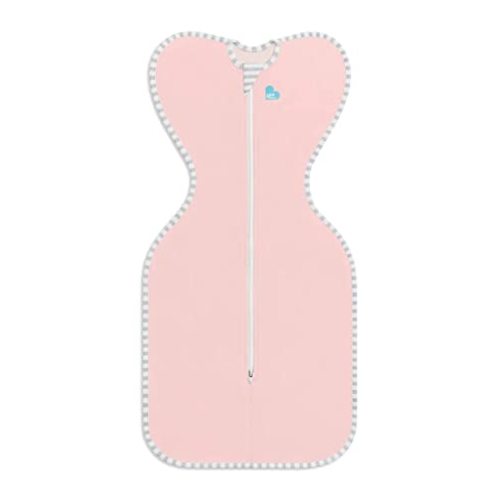 Love To Dream Swaddle UP Self-Soothing Sleep Sack 8-13 lbs., Dramatically Better Sleep, Snug Fit Calms Startle Reflex, 1.0 TOG, Dusty Pink, Small