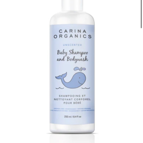 Baby Shampoo & Body Wash (Unscented) – Carina Organics
