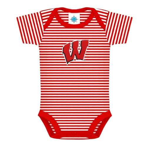 Creative Knitwear College Baby NCAA Infant Striped Bodysuit