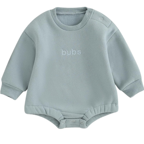 VISGOGO Newborn Infant Baby Boy Girls Oversized Romper Little Dude Sweater Onesie Coming Home Outfit Neutral Clothes