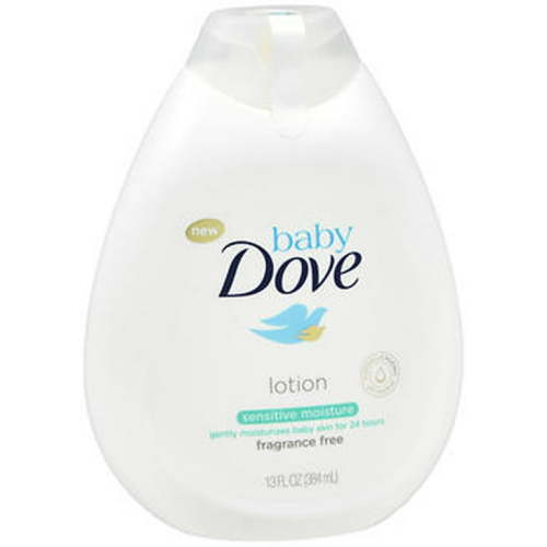 Dove Baby Skin Care - Soothing, Unscented & Hypoallergenic Moisturizer - Sensitive Moisture Lotion
