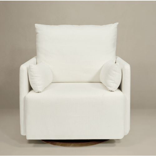 Ollie: a Chair and a Half - Swivel Nursery Glider with Back Recline Feature