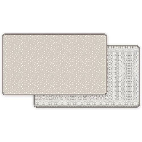 Skip Hop Baby Play Mat, Reversible Foam Floor Mat, 86" x 52", Boho Beige