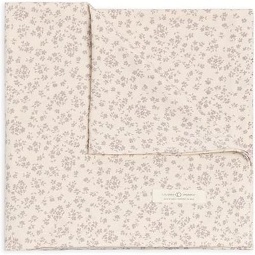Colored Organics Baby Organic Cotton Swaddle - Infant Receiving Blanket - Maria Floral/Lilla