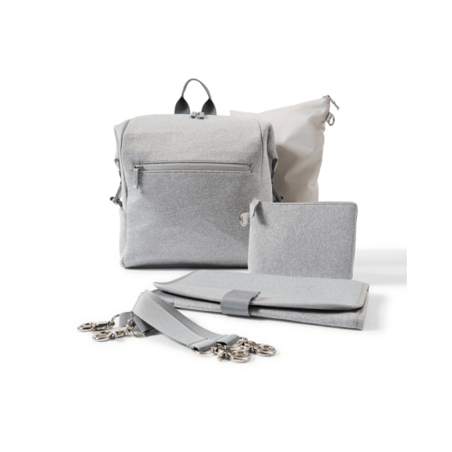 Neoprene Nappy Backpack - Grey