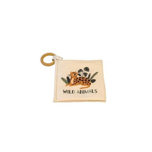 Soft Wild Animals Sensory Book
