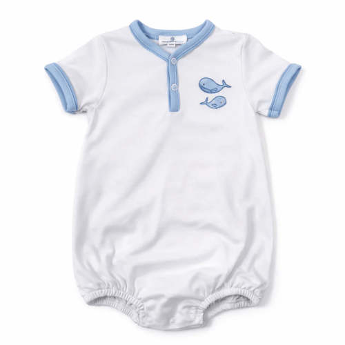 Azure Whales Bubble | Light Blue