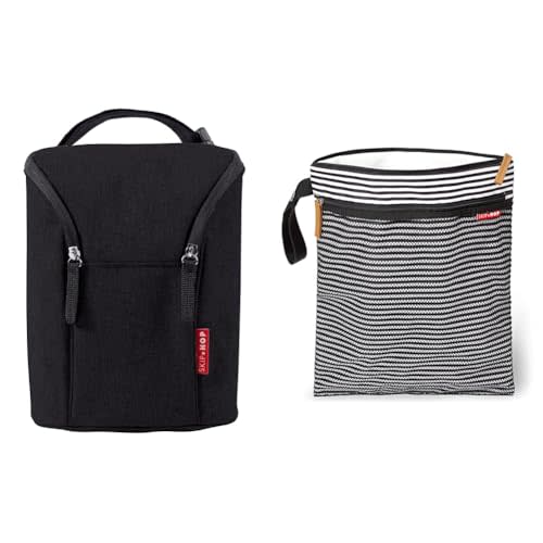 Skip Hop Baby Bottle Bag, Grab & Go, Chevron