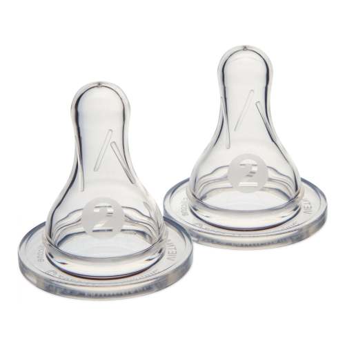 Munchkin Bond® Stage 2 Nipples, 2-Pack - Stage 2