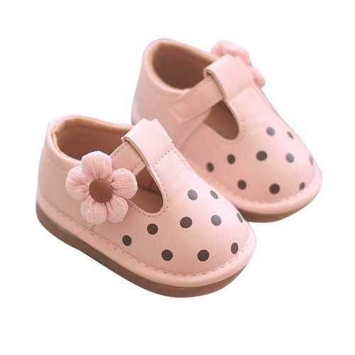 Quaouag Baby Shoes Baby Girl & Boy Shoes [Skin-Friendly Material] Baby Girl Shoes Baby Booties Baby Walking Shoes Infant Sneaker Mary Jane Flats