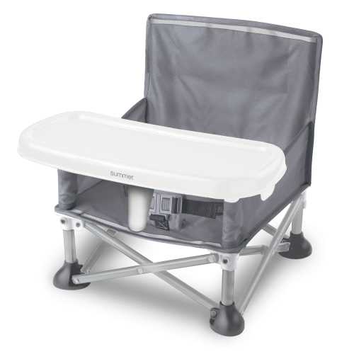 Summer Pop 'N Sit Portable Booster (Gray)