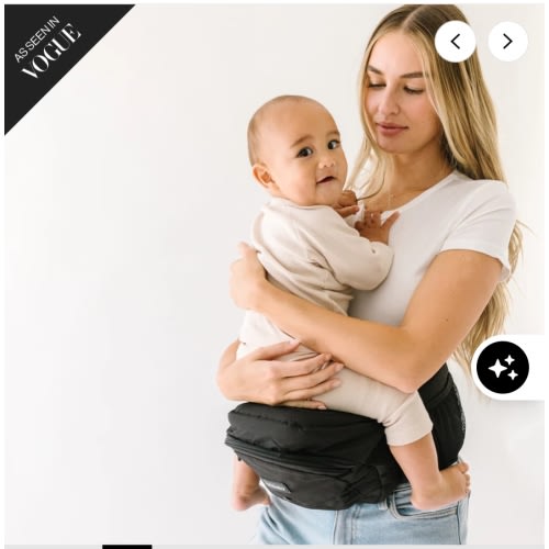The Tushbaby Hip Carrier (color Black)