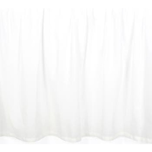 Signature Cotton Voile Ruffled Crib Skirt