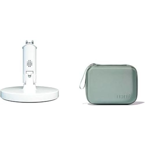 Nanit Flex Multi-Stand – Travel Baby Monitor Accessory, White & Travel Case – Protective Hard Shell Carrying Case Pro Baby Monitor and Multi-Stand Travel Accessory, Green