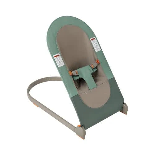 Boon Slant Portable Baby Bouncer - Dark Green
