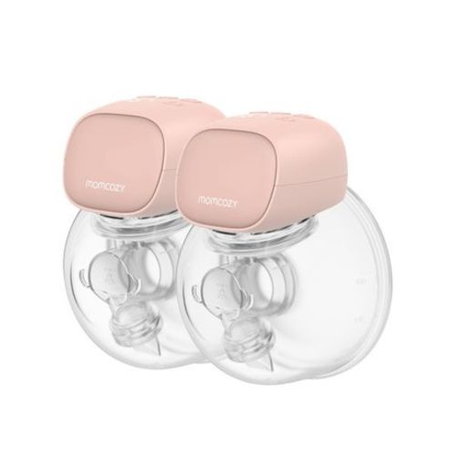 Momcozy Hands Free Breast Pump S9 Pro pink Updated