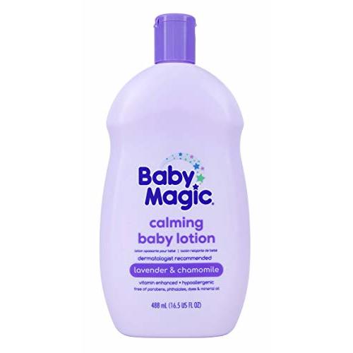 Baby Magic Calming Body Lotion, Lullaby Scent, Lavender & Chamomile, Lavender, 16.5 Fl.Oz