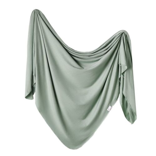 Copper Pearl Knit Swaddle Blanket - North