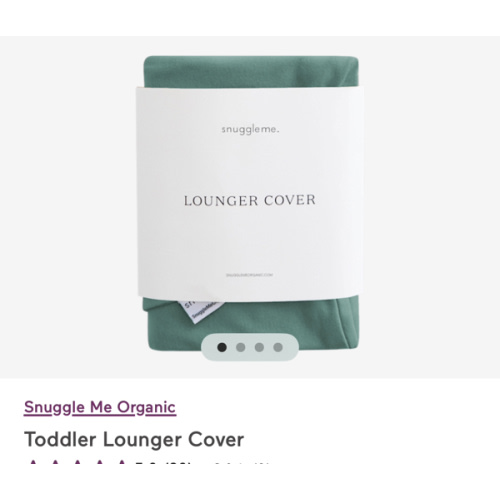 Toddler Lounger Cover | Moss