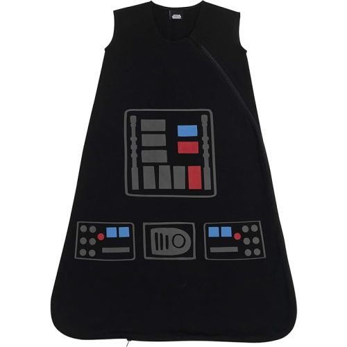 Lambs & Ivy Star Wars Darth Vader 100% Cotton Wearable Blanket - Black