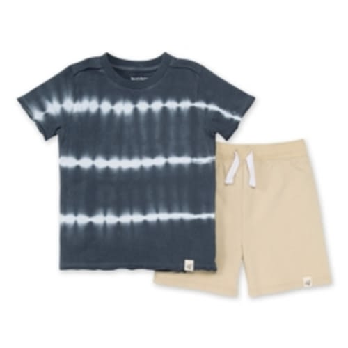 Mommy & Me Indigo Tie Dye Organic Cotton Matching Outfits