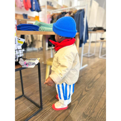Striped Oversized Pants | Blue – The Milk Crew