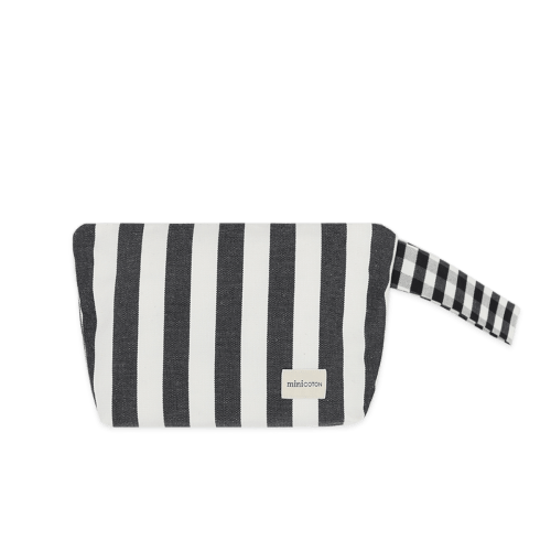 Diaper Bag Black + White · Minicoton