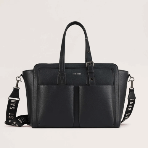Daytripper Large Vegan Leather Tote Bag Black Sans Beast