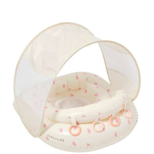 SunnyLife Strawberry Sunshine Pink Interactive Baby Float