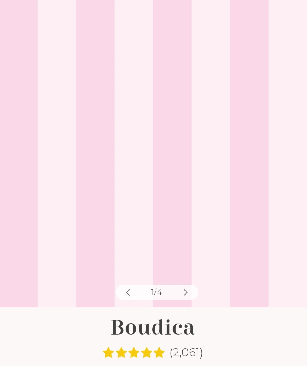 Boudica - Custom Two Tone Stripe Wallpaper