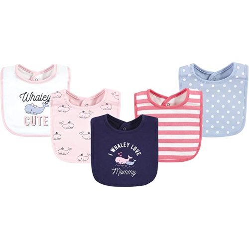 Hudson Baby Unisex BabyCotton Bibs